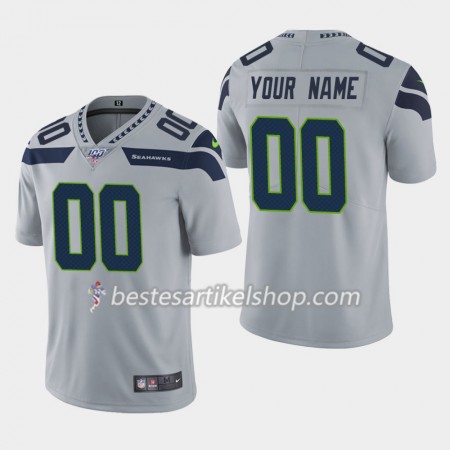 Herren Seattle Seahawks Trikot Nike Alternate 100th - Personalisiert